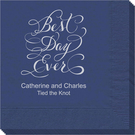 Whimsy Best Day Ever Napkins